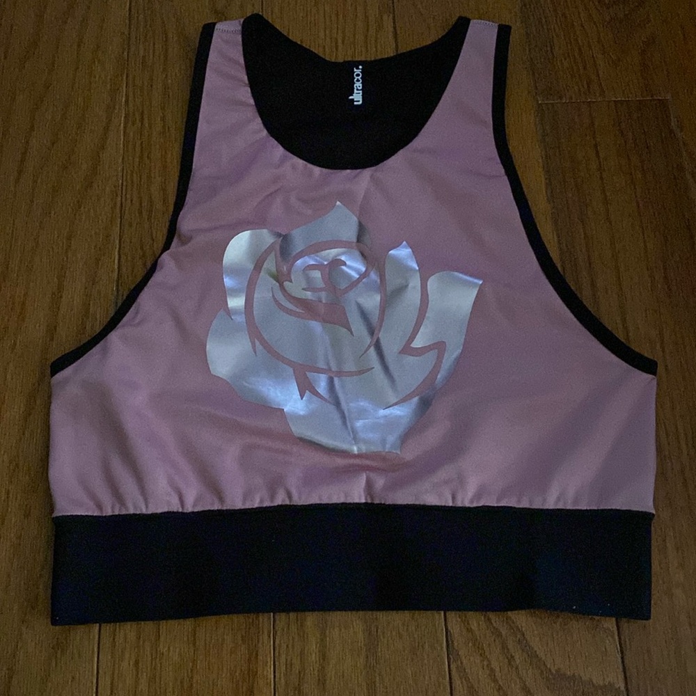 Ultracor Pink Rosetta Sports bra